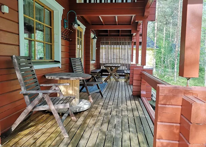 Kuhahuvila, Kalajaervi, Maatilamatkailu Ilomaeen Moekit 别墅 *